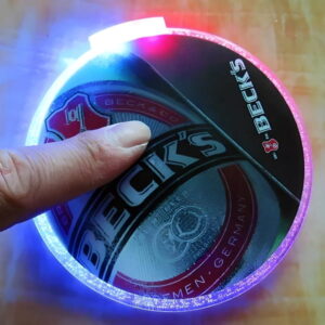 Branded-Becks-LED-Coaster-Beer-Company