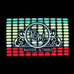 Ravine and Mira custom wedding logo equalizer el panel design