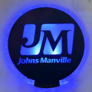 JohnsManville-Custom-Company-LED-Coaster-Blue