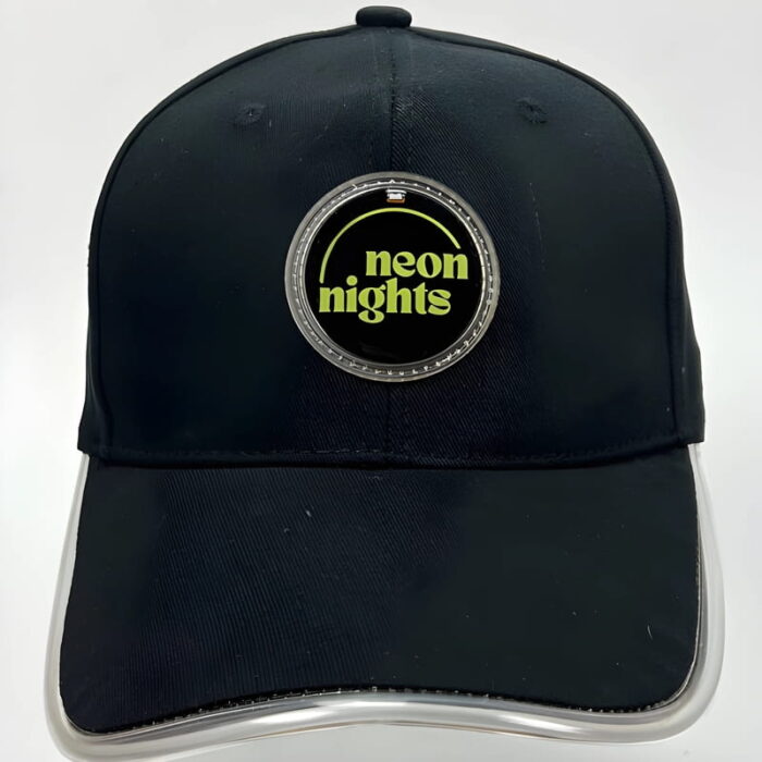 LED hat with custom logo not lighting up