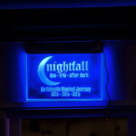 customized led hanging sign for band