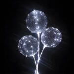 bright white led light up balloons