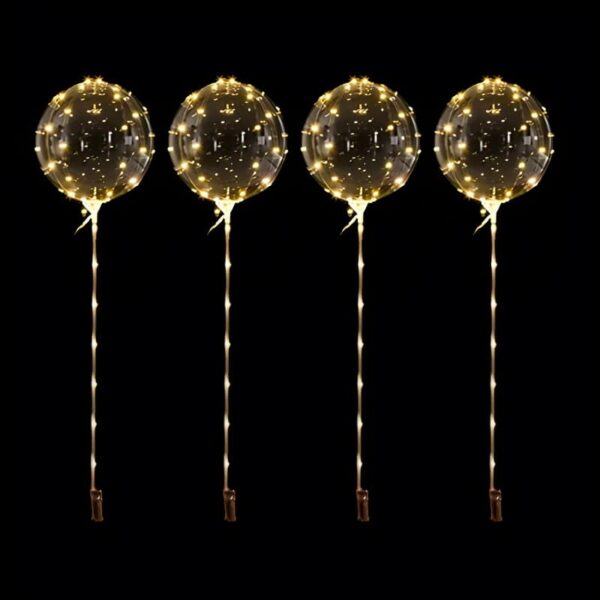 warm white led balloons
