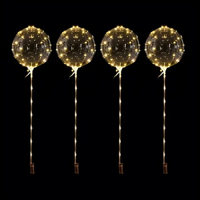 warm white led balloons