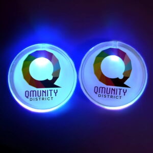QMunity-District-Custom-LED-Badge-Rainbow-Print