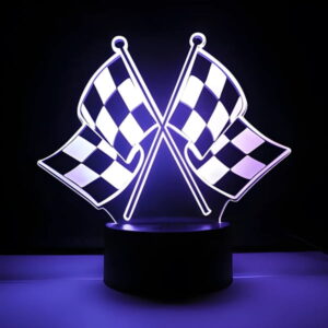 Custom-LED-Table-Sign-racing-Flags