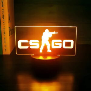 Custom paintball sports team LED sign logo