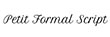 Petit Formal Script