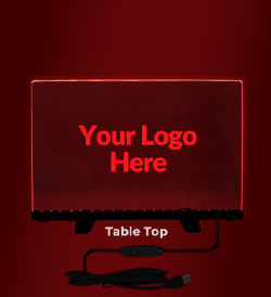 Table Top Sign